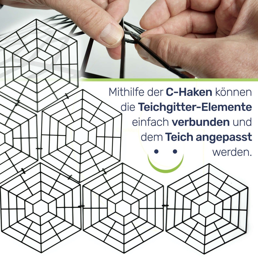 Erweiterbares-Teichgitter-Set--20-Gitter--40-Haken--Schutz-auf-2-m---Teichgitter--Fischschutz--schwimmende-Gitter--Verbindungs-Haken--erweiterbar--Teichschutz--Fischraeuber--Reiher--Kat_3.jpg