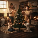 Kuenstlicher-Weihnachtsbaum-Tannenbaum-Christbaum-Tanne-Kuenstlich--Weihnachtsbaum--Tannenbaum--Kunstbaum--Christbaum--Tanne--Kunststoff--150cm--Gruen--Nadelbaum--Weihnachten--Baum--Plas_2.jpg