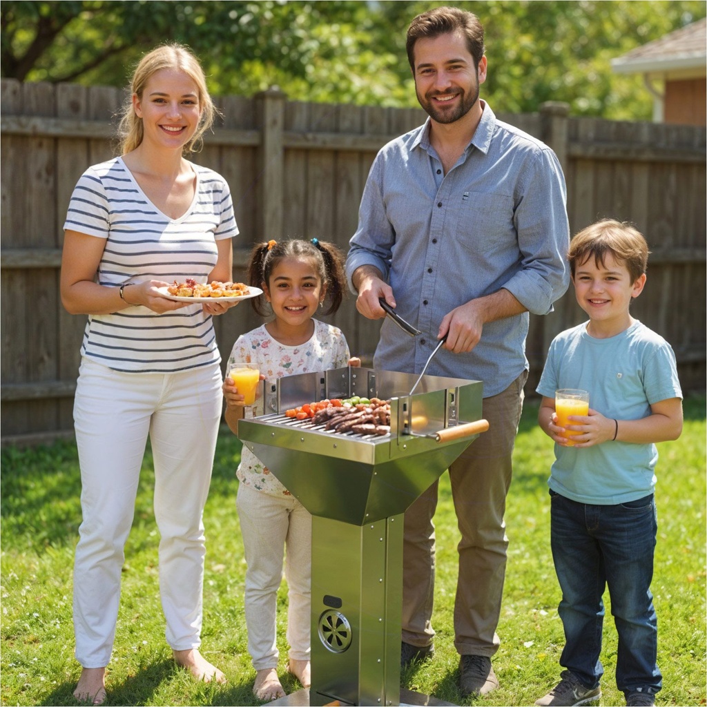 EDELSTAHL-Saeulengrill-BBQ-edelstahl-saeulengrill-grill-trichterform-kohlebedarf-garten-verchromt-stahl-grillabende-robust-langlebig-tragegriffe-belueftungshebel-holzkohlegrill-bbq-gravi_1.jpg