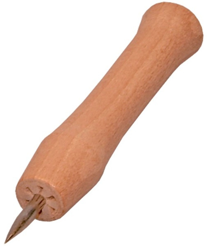 [1589] Dosenlocher Dosen Locher Stecher Pickser Holz Buche L110xD20 mm
