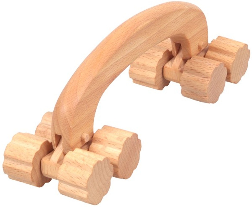 [1997] Massageroller Massage aus Holz "8 Räder"