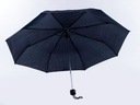 Teleskop Taschenschirm Regenschirm Schirm Fiberglas SCHWARZ