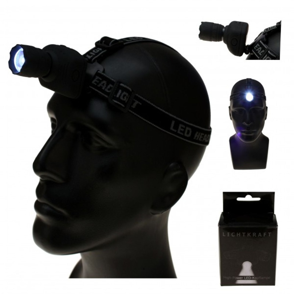 [3038] LED Kopflampe Taschenlampe Stirnlampe Scheinwerfer