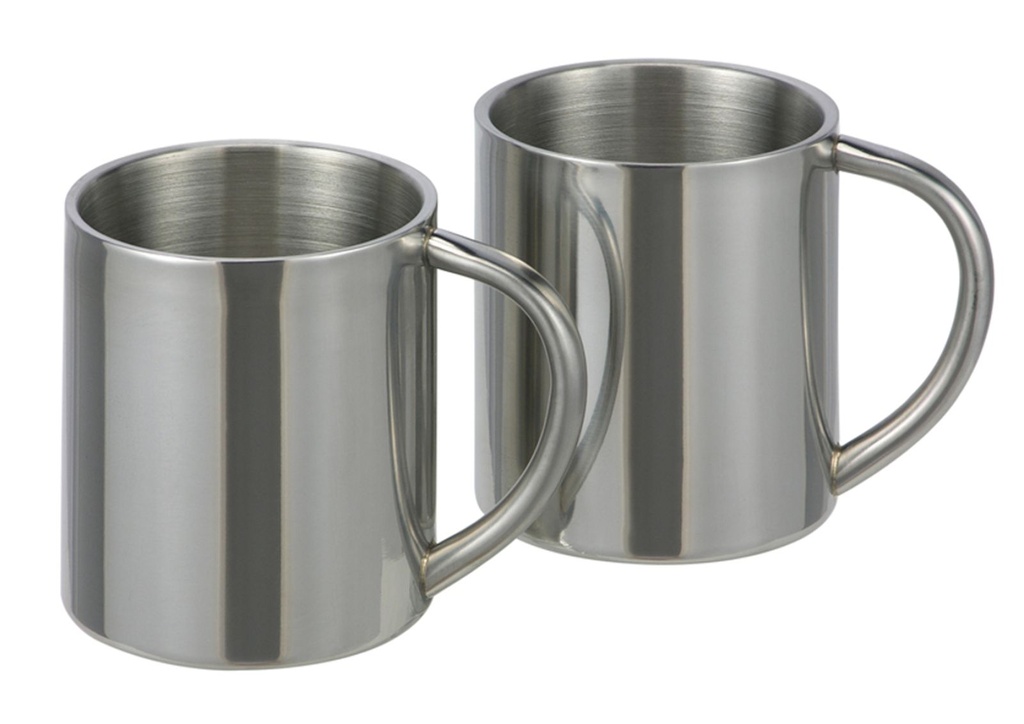 Edelstahl Trinkbecher Thermobecher Doppelwandig 2er Set