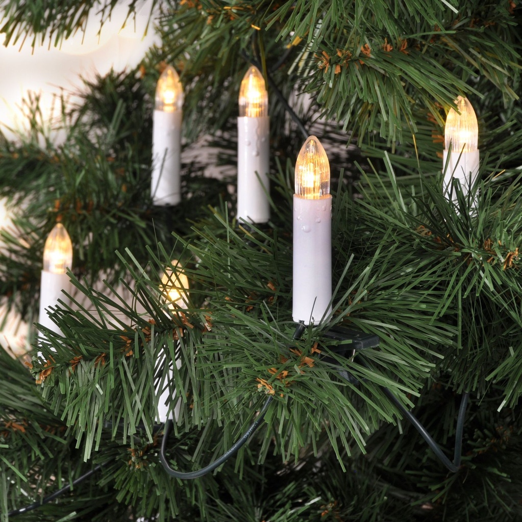 [8143] Lichterkette mit 20 LEDs Weihnachtsbaum Tannenbaum Beleuchtung