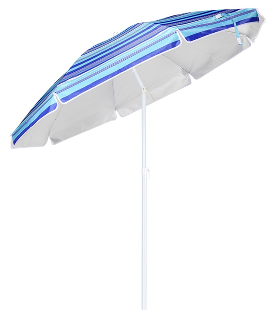 [9638] Sonnenschirm Kippgelenk Knickbar 200 cm