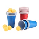 48-tlg. Beer Pong Set mit Becher & Bälle