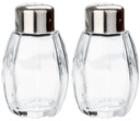 FACKELMANN 2er Set Salz- & Pfefferstreuer aus Glas