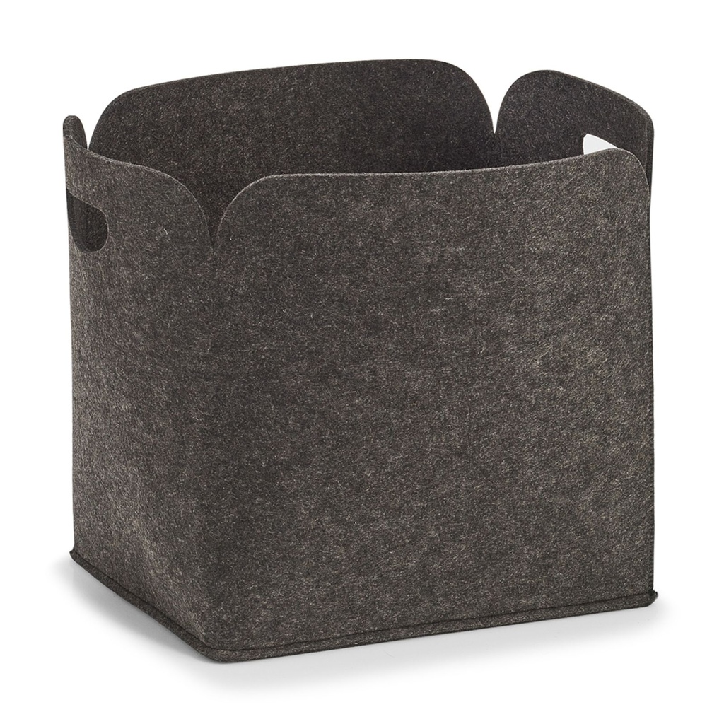 Zeller Filz Kaminholztasche 36x28x36cm