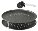 Zenker Pizza Stahlblech Set 6-tlg. Antihaft