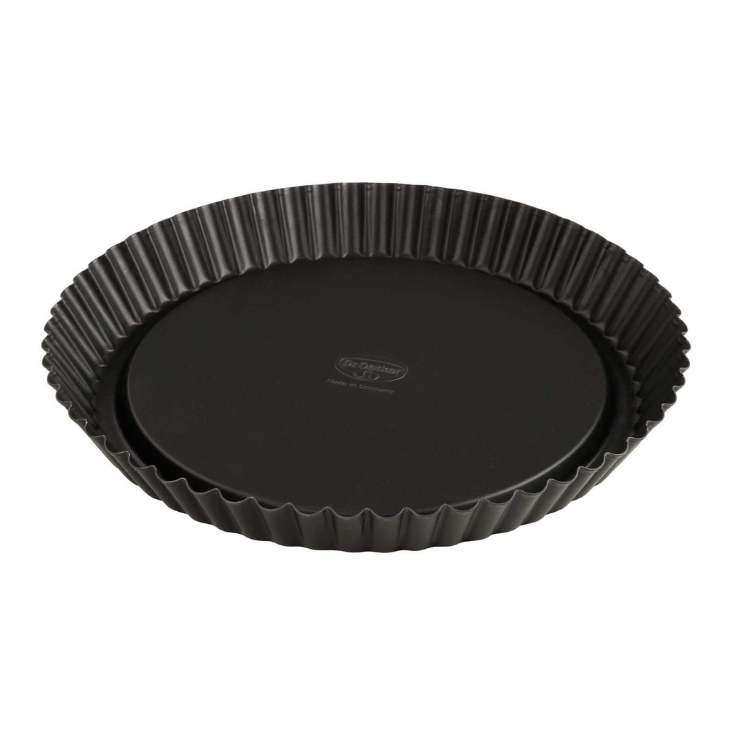 [15561] Dr. Oetker Obstkuchenform Backform 28cm Schwarz