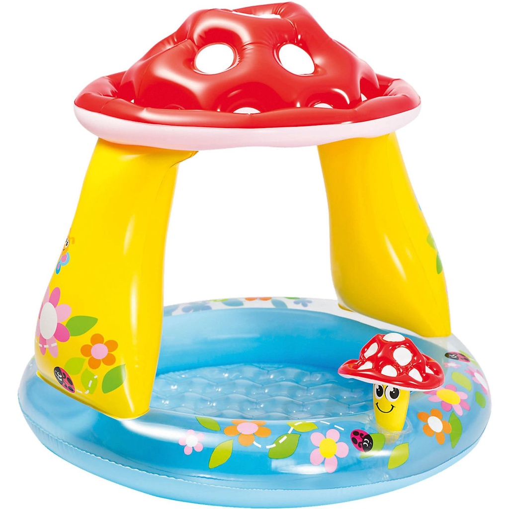 INTEX Baby Planschbecken Mushroom Pilz Baby Pool 102 x 89 cm