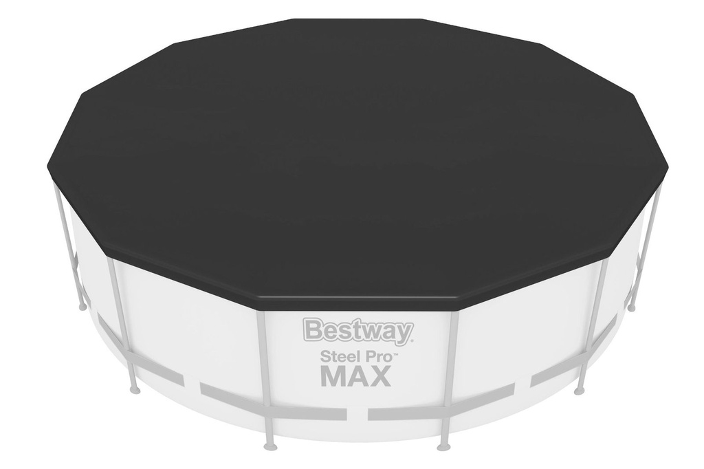 Bestway Poolabdeckung Ø366 cm Abdeckplane Poolplane
