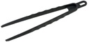 FACKELMANN Steakpinzette Mehrzweckzange ergonomischer Griff Schwarz